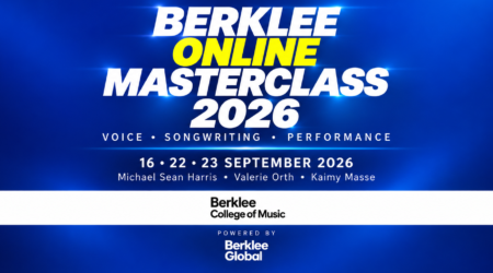 Berklee College of Music Masterclass 2026: voce, songwriting e performance per gli artisti del Tour Music Fest